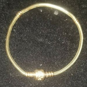 14 k Gold Pandora Bracelet
